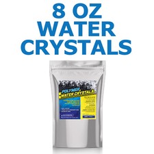 Water Polymer Crystals 8 OZ Soil Conserve Watering Insect Feed Cricket - USA