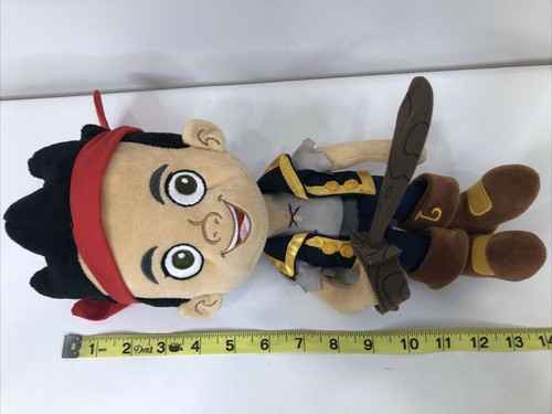 Jake And The Neverland Pirates Disney Junior 13" Plush Toy Plush Sword EUC - Picture 6 of 12
