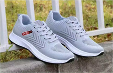 YATAI 2024 Sommer Atmungsaktive Mesh-Schuhe Laufschuhe Herren Freizeit-Turn igo