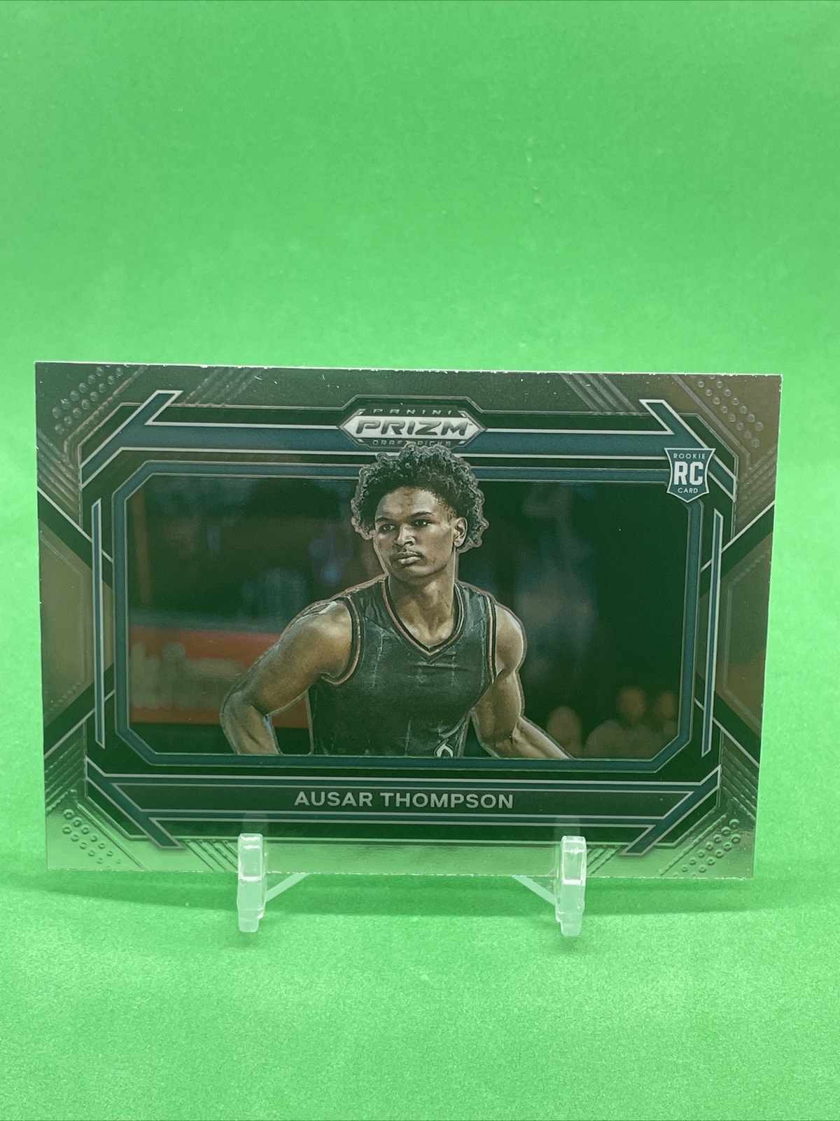 2023-24 Prizm Draft Picks Ausar Thompson RC Horizontal Variation Pistons #17