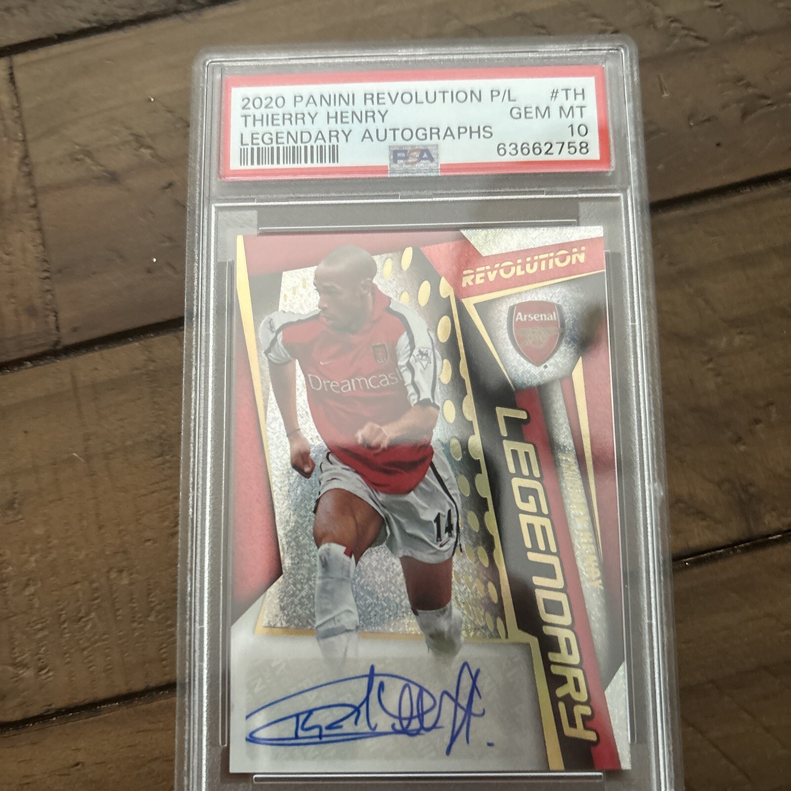 2020-21 Panini Revolution Premier League - Legendary Autographs 