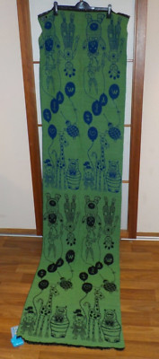 W.&L.T. W&LT Walter van Beirendonck Vintage Designer Scarf ''Dolls'' A/W 97-98 90s