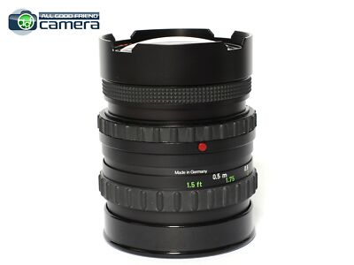 【全額返金保証】【最速発送】 Rollei Distagon 50mm F4 HFT Rolleifrex 6008用 動作確認済 Carl Zeiss 50mm f4 Distagon Lens for Rolleiflex SL66 Camera | Blue