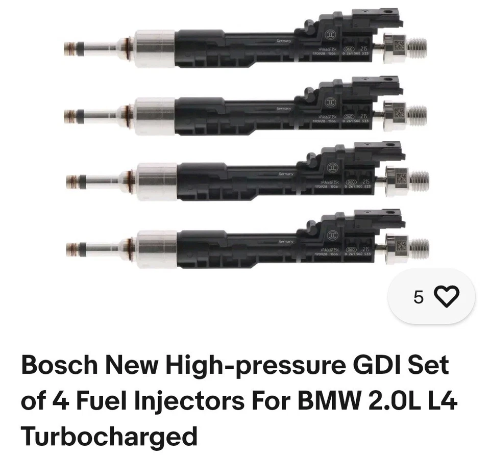 Fuel Injector WD Express 126 06031 001 - Image 3 of 4