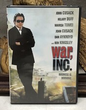 War, Inc. DVD 2008 Widescreen Cusack, Duff, Tomei, Akroyd, Kingsley