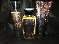 Bath & Body Works Into The Night Fine Fragrance Mist Wash Shower Gel Body Cream