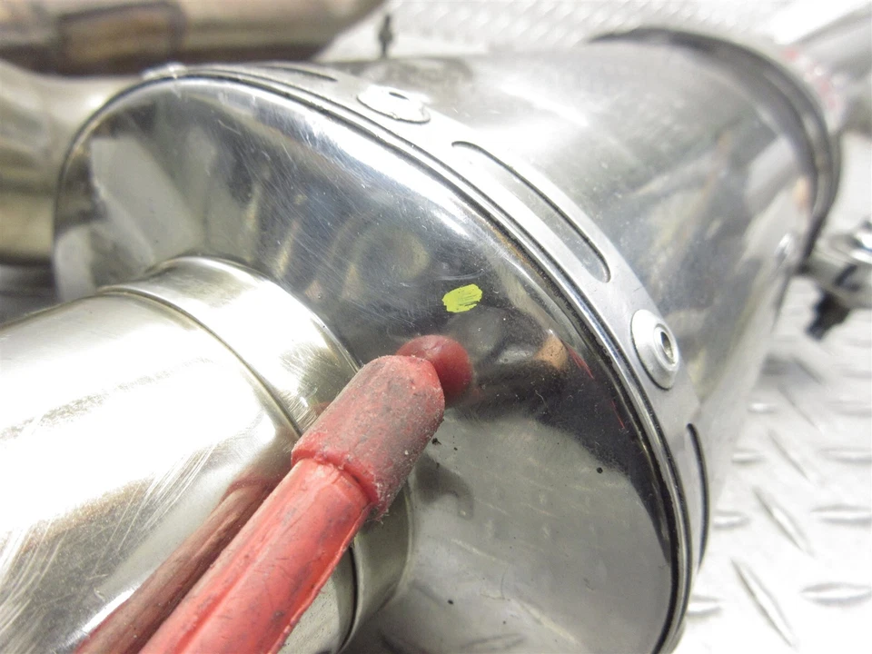 Yamaha YZFR6 R6 2001 99-02 Yoshimura silenciador tubo colector de cabezal Foto 4 de 4