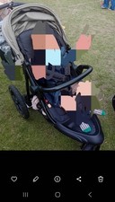Hauck Runner 3 - All-Terrain Pushchair with Handbrake & Air Wheels - Olive