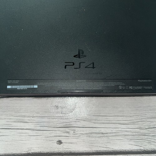 Sony PlayStation 4 PS4 CUH-1001A Black System Console Only - Untested - Afbeelding 6 van 7