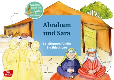 Abraham und Sara | Petra Lefin | Box | Bibel-Spielfiguren für die Erzählschiene