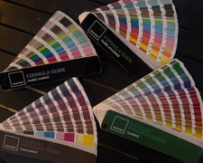 Pantone Formula  4-Color Process Guide Set 2006 4 Fan Decks Clean
