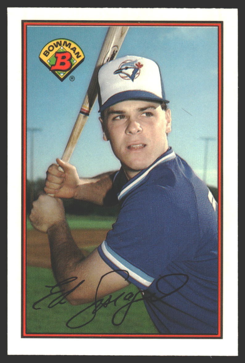 Ed Sprague #252 1989 Bowman Collector's Edition (Tiffany) RC