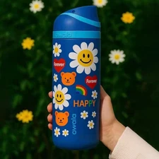Owala x Wiggle Wiggle Freesip Stainless Steel Water Bottle New in Box