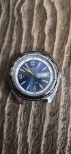 Vintage LeGant QS World Timer Watch Swiss Made Selfwinding Diver