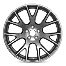20x9.5 Road Roady Rrw-02528b Black Aluminum Wheel 5x115 18.5mm