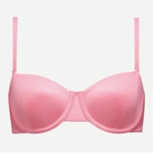 NWT Cuup Bra The Balconette Shine Rose 34D