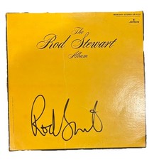 Rod Stewart Music Legend Signed Autographed The Rod Stewart Album Vinyl Album