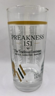 2026 Official Preakness Stakes Mint Julep Glass 151st Running - Black Eyed Susan