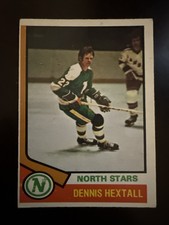 1974 O-Pee-Chee NHL #115 Dennis Hextall