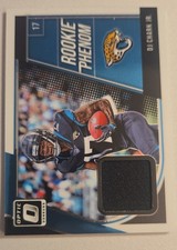 2018 Donruss Optic - Rookie Phenom Jerseys DJ Chark #RP-DC Horizontal (MEM, RC)