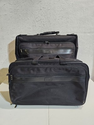 Hartmann 22  Garment Bag Rolling Extendable Handle & 21x13 Carry-On Luggage 2 Pc