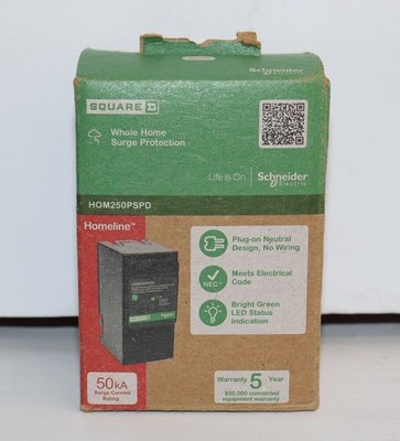 Square D HOM250PSPD Homeline Whole Home Surge Protection Device A3