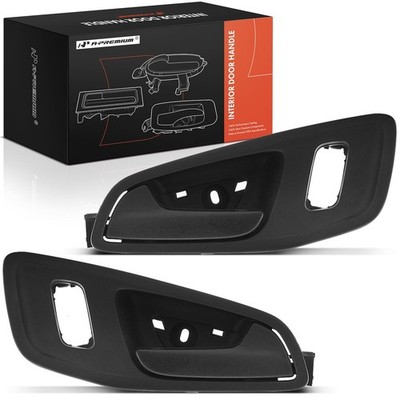 Front Interior Door Handles for Transit Connect 2014-2018 Textured Black 2PC Set