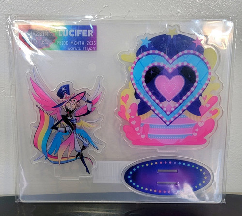 Hazbin Hotel Pride 2025 Lucifer Acrylic Standee SOLD OUT