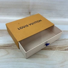 Authentic Louis Vuitton empty drawer style box 9x5.75x2.25 inches