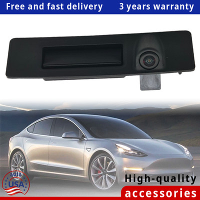 Trunk Handle Rear View Camera For Tesla Model 3 Model Y 2017-2024