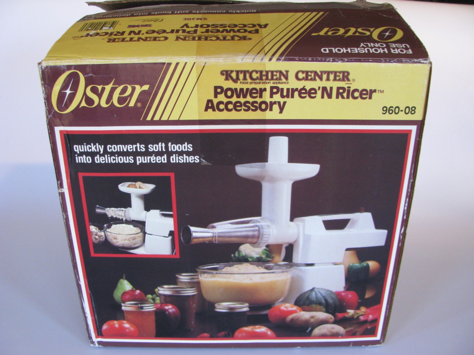 NEW Oster Kitchen Center Power Puree 'N Ricer Accessory Food