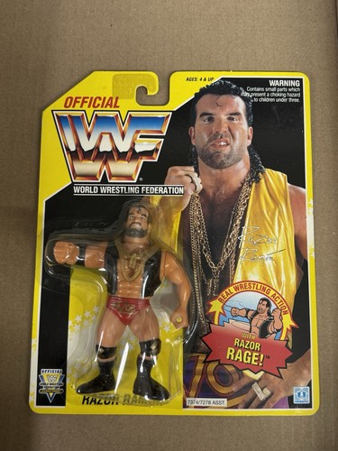 Hasbro Vintage WWF RAZOR RAMON figure Series 7 199...