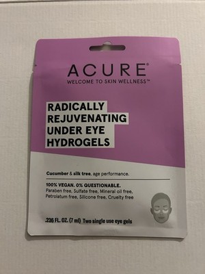 Acure Under Eye Hydrogels Vegan Cucumber & Yam Refresh & Hydrate 0.14oz