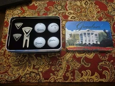 Greenbrier Resort Hotel Callaway Golf Logo Ball & Divot Tool Ballmarks Set