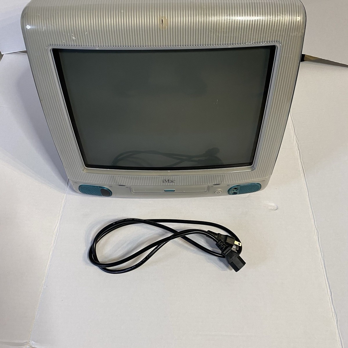 Vintage Working 1998 iMac G3 Teal Blue Mac OS 8.6 233MB | eBay
