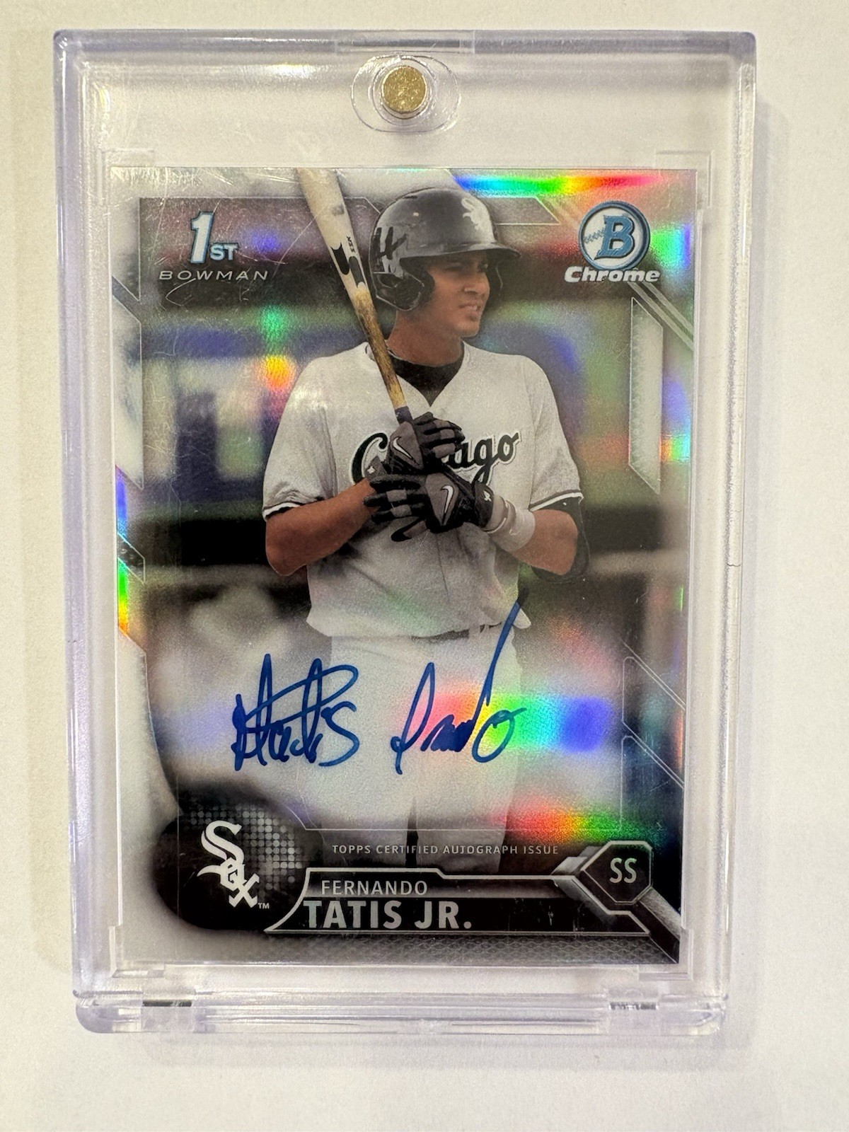 2016 Bowman Chrome Fernando Tatis Jr. 1st Bowman Auto Refractor RC #/499 #CPA-FT