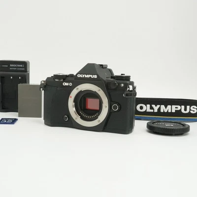 Boîtier pour appareil photo Olympus OM-D E-M5 Mark II noir sans miroir avec c... - Photo 1/4