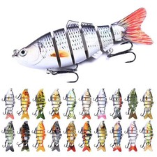 6 Segment Multi Jointed Fishing Lure Sinking 10cm/17.5g Swimbait Artificial Wobb