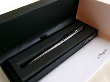 S.T. Dupont Classique Ballpoint Pen Snake Chrome Outlet Collection