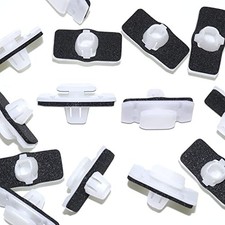 30 Pcs Lower Door Garnish Moulding Clip with Sealer for Honda 75315-TP6-A01
