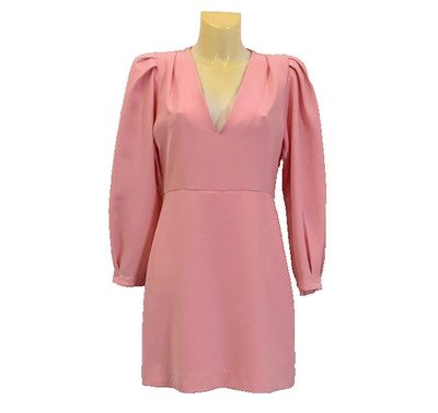 sandro Kleid mit Glockenärmeln in Gr.40, rosa