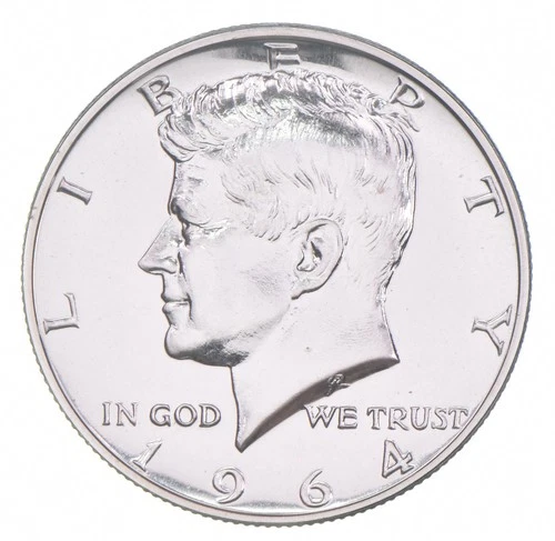 1964 Kennedy Half Dollar GEM PROOF - PR PF *0842