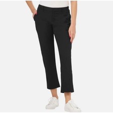 Kirkland Signature Women Travel Pant Black 4-Way Stretch Ankle  8  Gorpcore Hike
