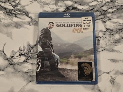 NEW - SEALED - Goldfinger 007 James Bond (Blu-Ray, 2012) -- Sean Connery