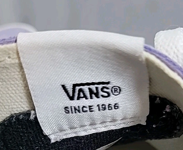 Vans Sk8-Hi Lavender Sneakers Womens 8 Men 6.5 Hi Tops Shoes Tennis Off The Wall - Image 3 of 4