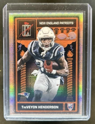 2025 Topps Signature TreVeyon Henderson Base (RAW)