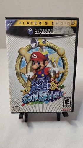 Nintendo Super Mario Sunshine GameCube Player's Choice No Manual Tested