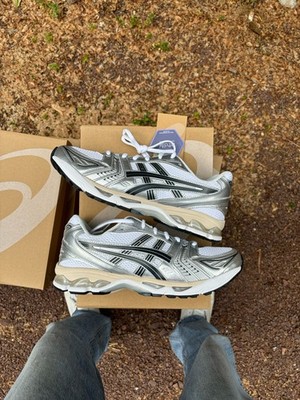 ASICS Gel Kayano 14 White Graphite Grey All Sizes