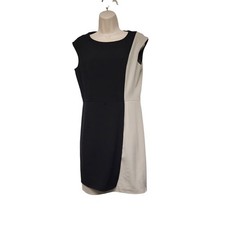 Marvin Richards Color Block Knee-Length Sheath Dress Size 8