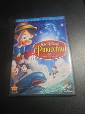 Pinocchio DVD Walt Disney Studios 70th Anniversary Platinum Edition